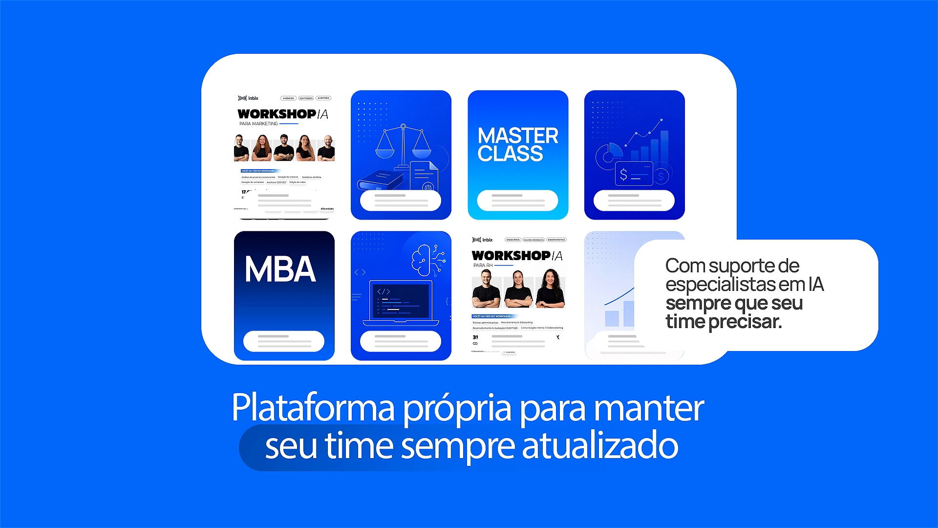 Trilhas de MBA e masterclass abertas na plataforma Inbix