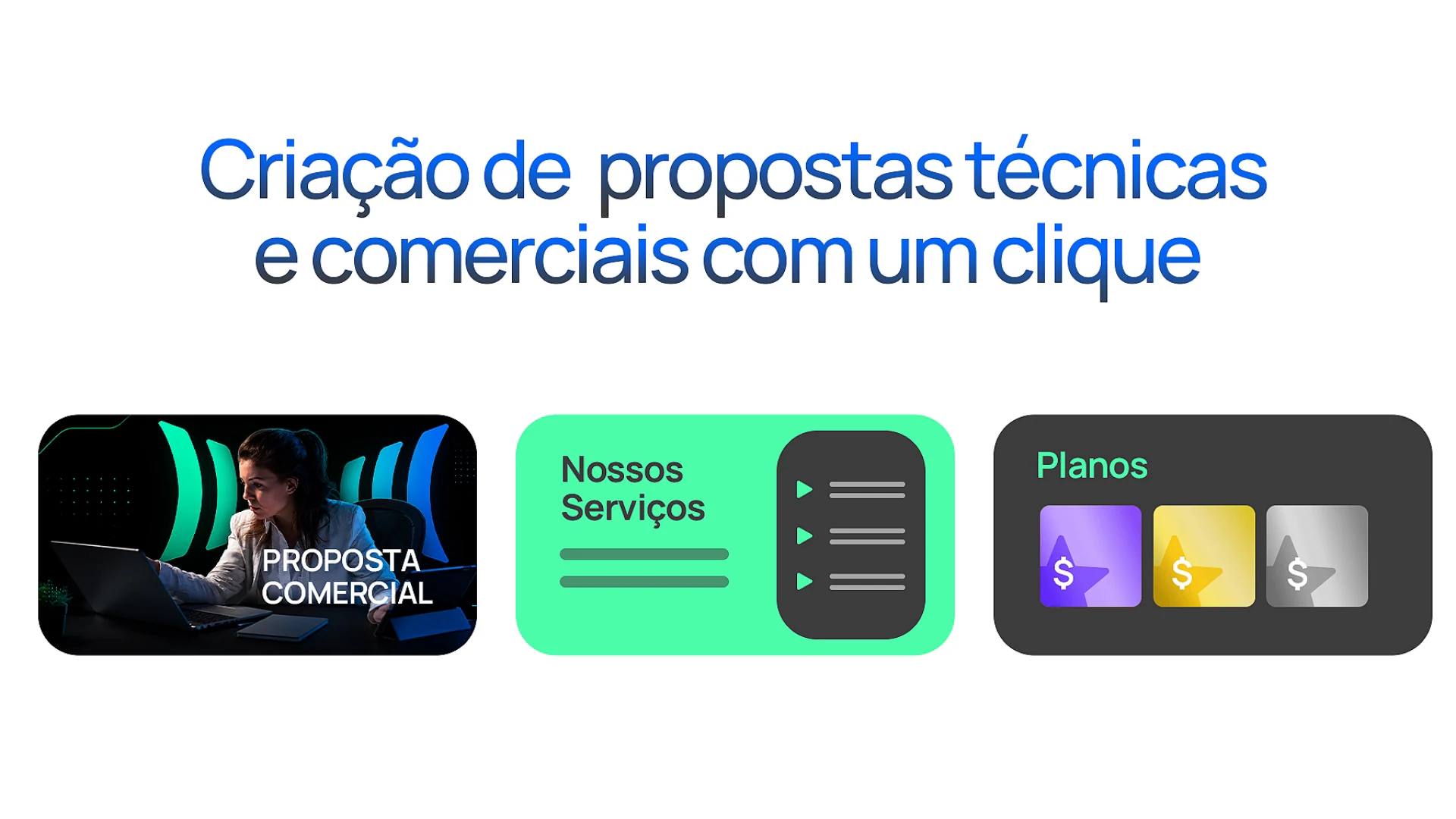 Proposta comercial e técnica montada a partir dos documentos da empresa