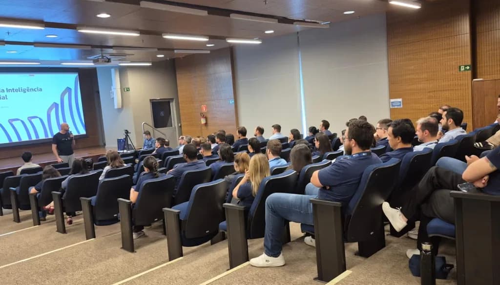 Palestra Inbix, auditório corporativo