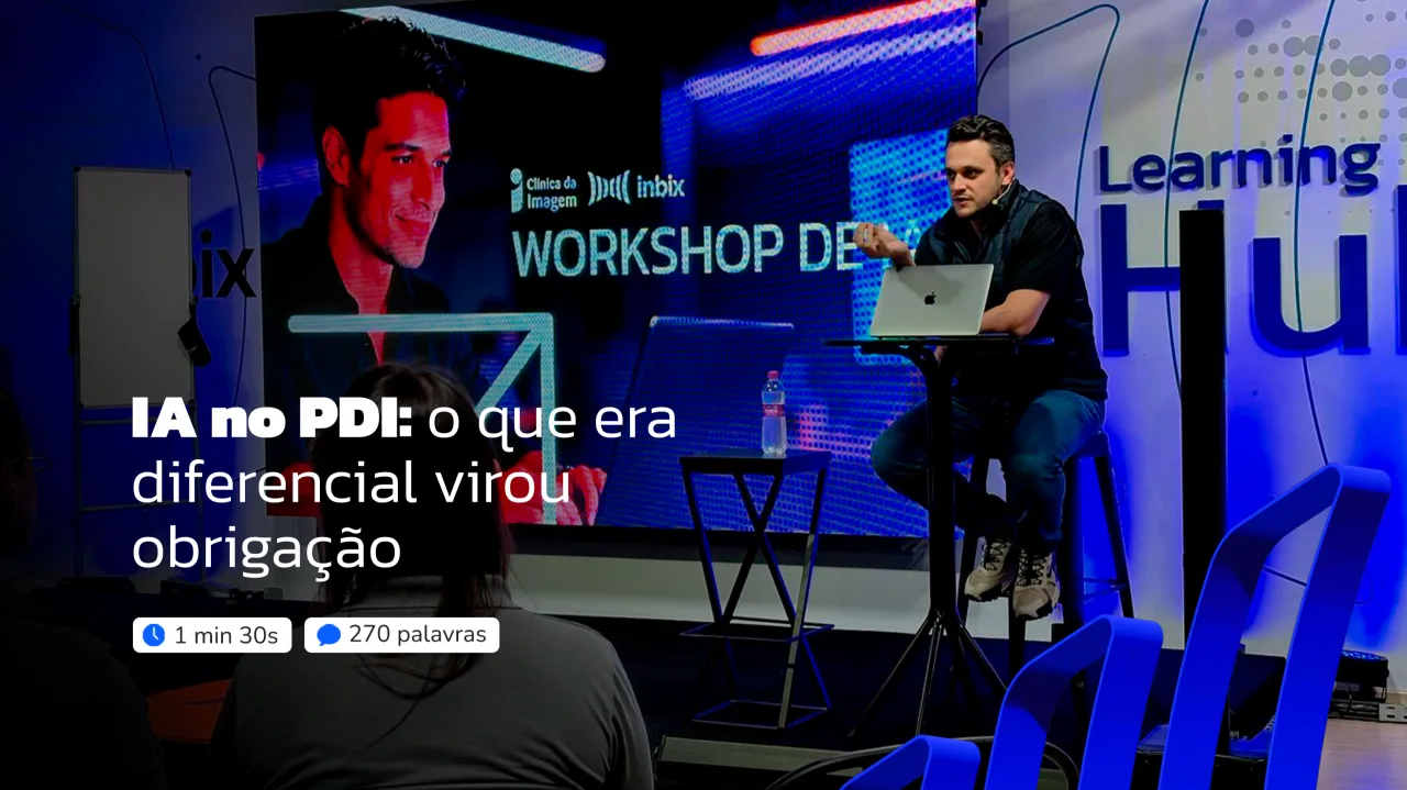 Workshop de IA da Inbix em uma empresa