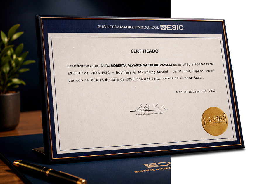 Certificado Internacional ESIC