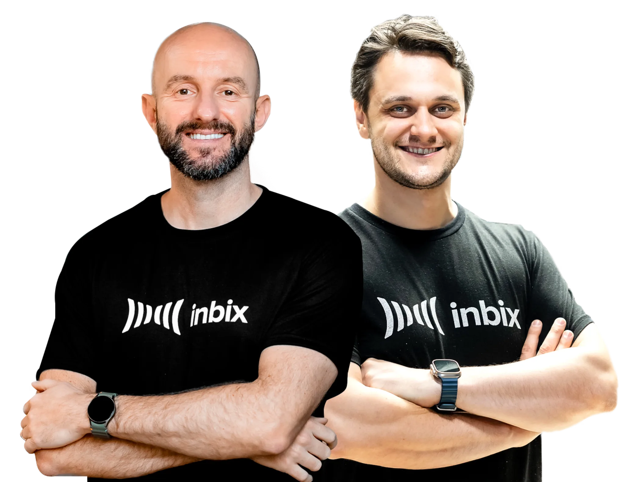 Cassiano e Luciano, fundadores da Inbix